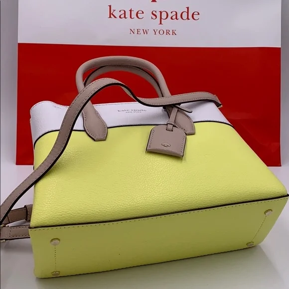 Kate Spade Eva Small Top Zip Satchel limelghtml